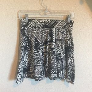 Aztec skater skirt // Size medium